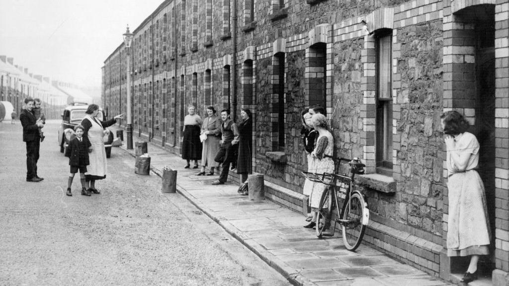 Residents of Llewellyn Street had a petition protesting against plans to build a bypass and demolish 125 houses in their street but one side of the terraced was demolished for the road