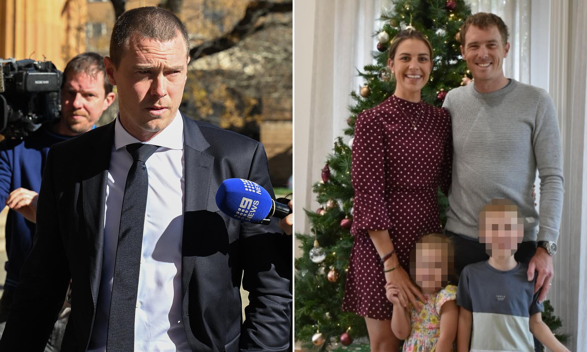 Disgraced Olympian Rohan Dennis is prohibited from stepping foot in his children's primary school