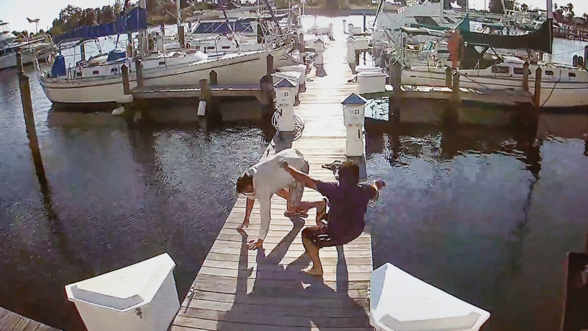 A man was pushed to his death from a Ruskin dock. Was it murder?