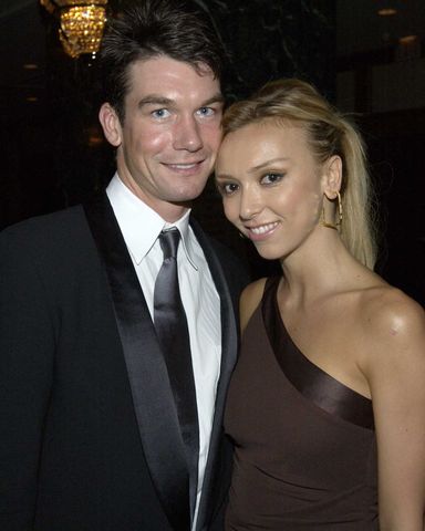Jerry O'Connell and Giuliana DePandi during 2003 Gracie Allen Awards Gala: American Women in Radio and Television at The New York Hilton Hotel in New York City, New York, United States.