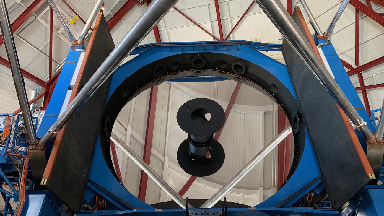 an instrument on a telescope
