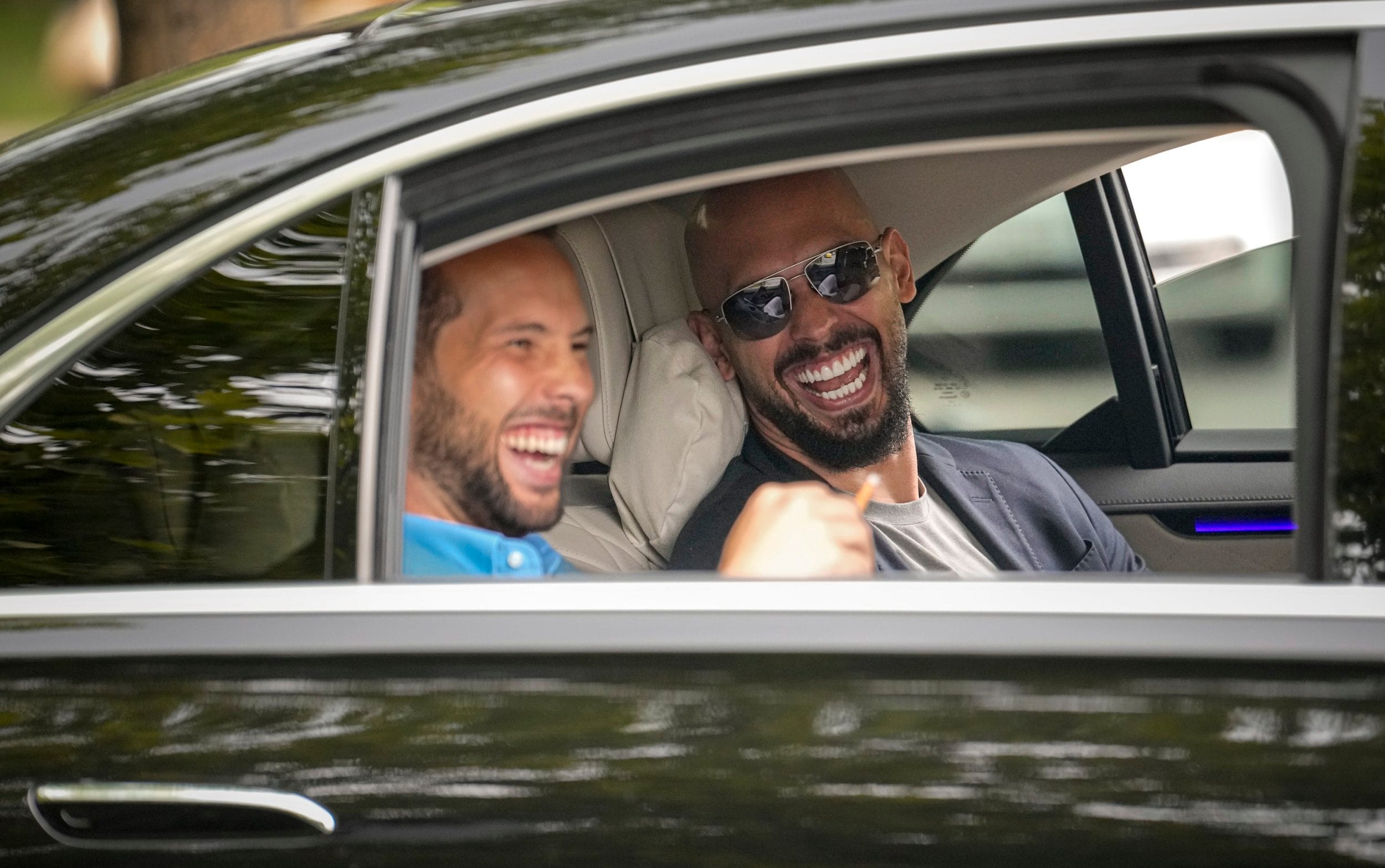 The brothers were seen laughing as they left a tribunal in Bucharest in May 2024