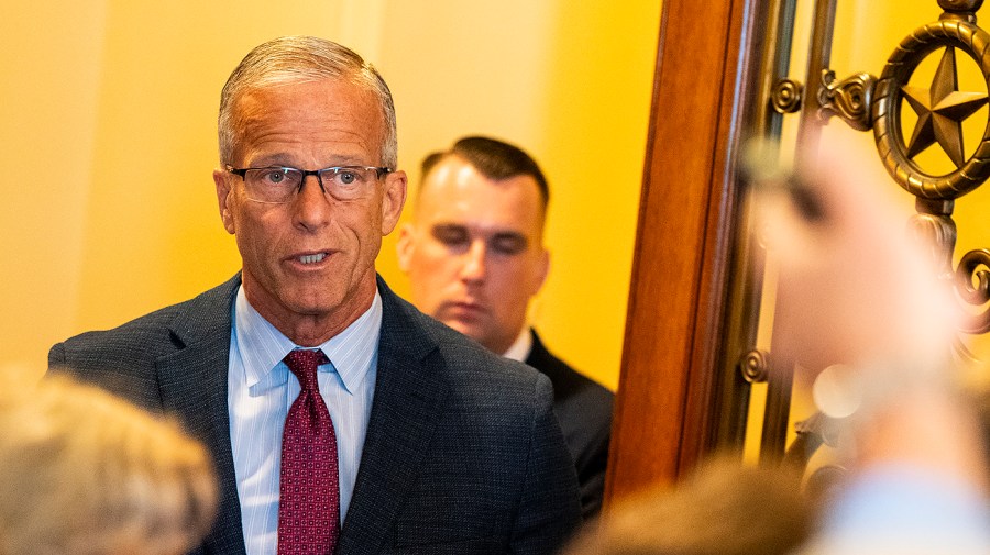 Thune: Senate GOP will 'hold' budget reconciliation bill as backup plan to avoid shutdown