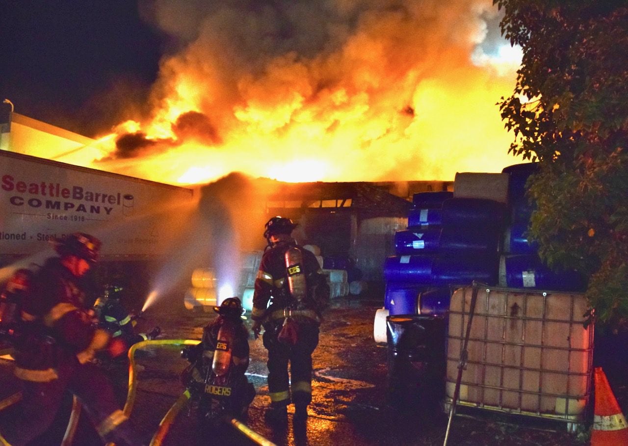 Investigators say fire that destroyed Seattle warehouse was set on purpose