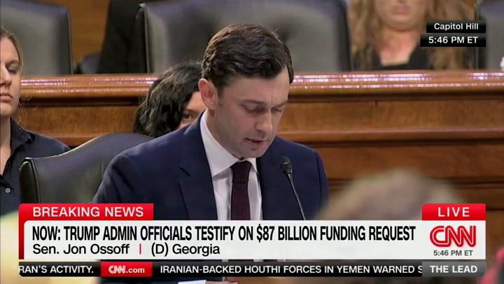 Dem star humiliates stuttering Pentagon Pete with war questions