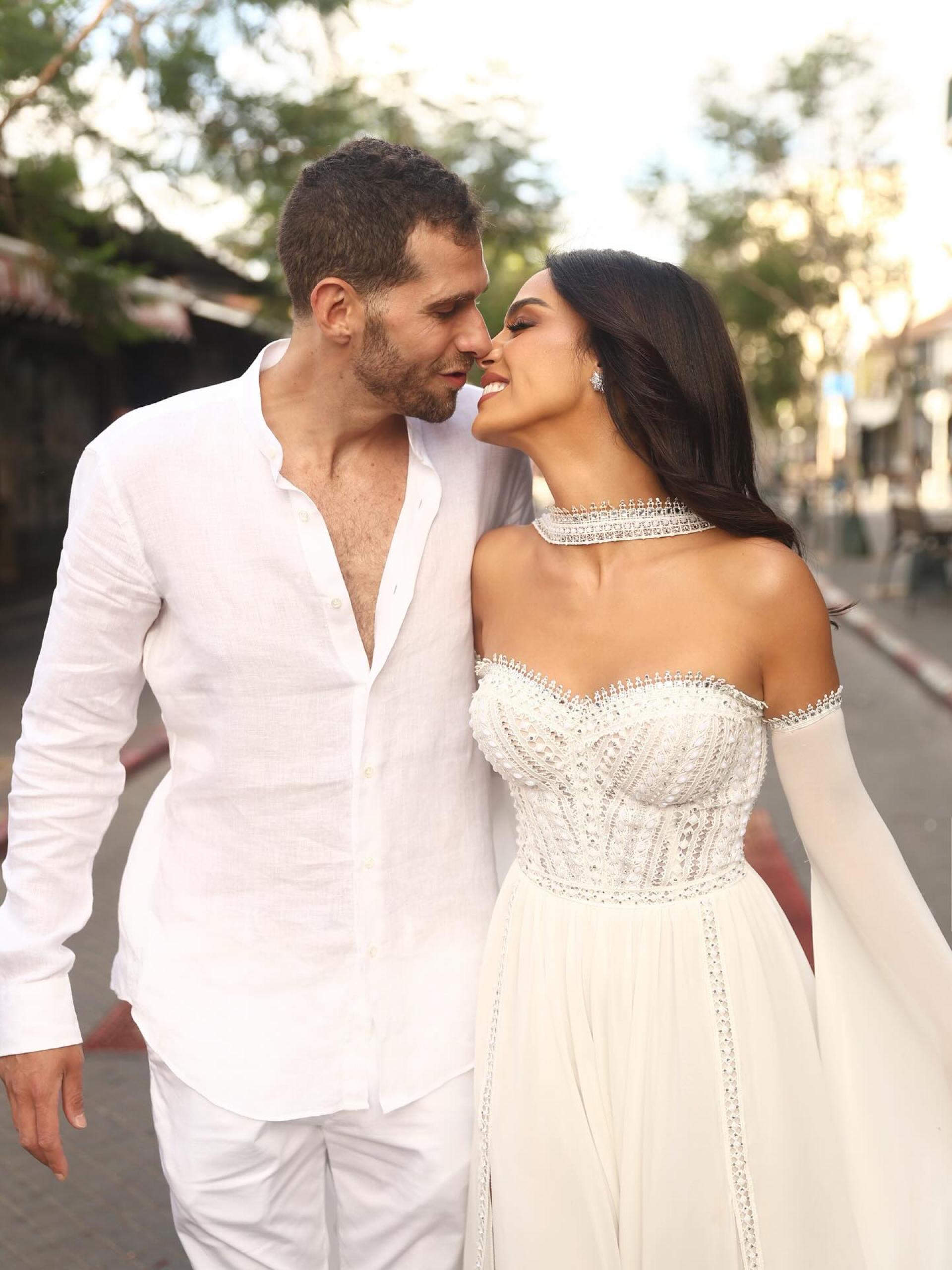 Odelya Halevi and Aaron Mazor