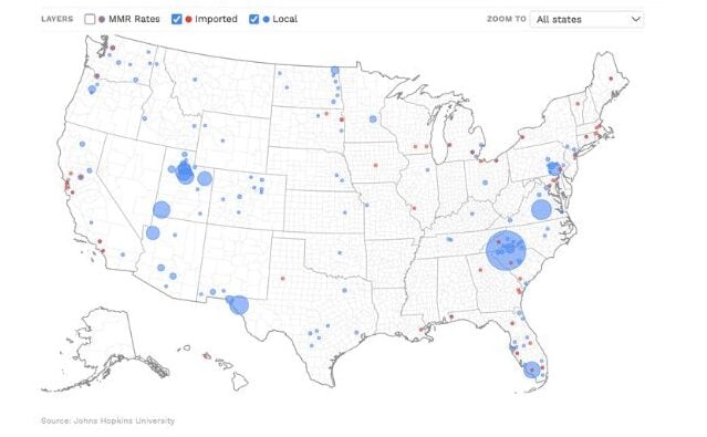Measles Cases in The US Are Now The Highest They've Been in 35 Years