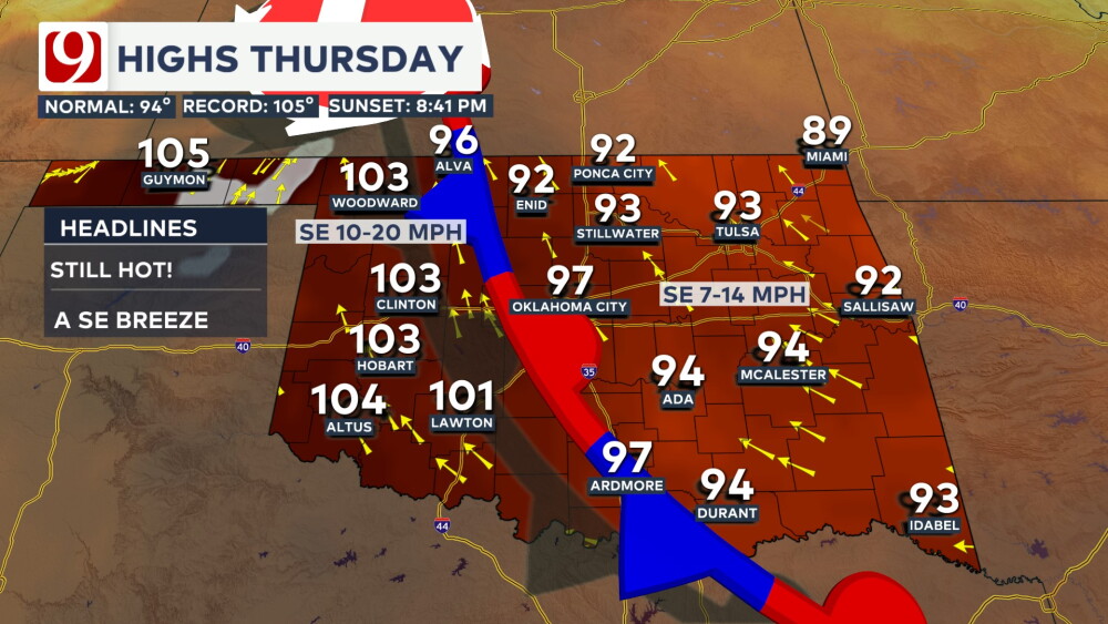 The dog days of summer are here! Here's your hazy, hot foreast!