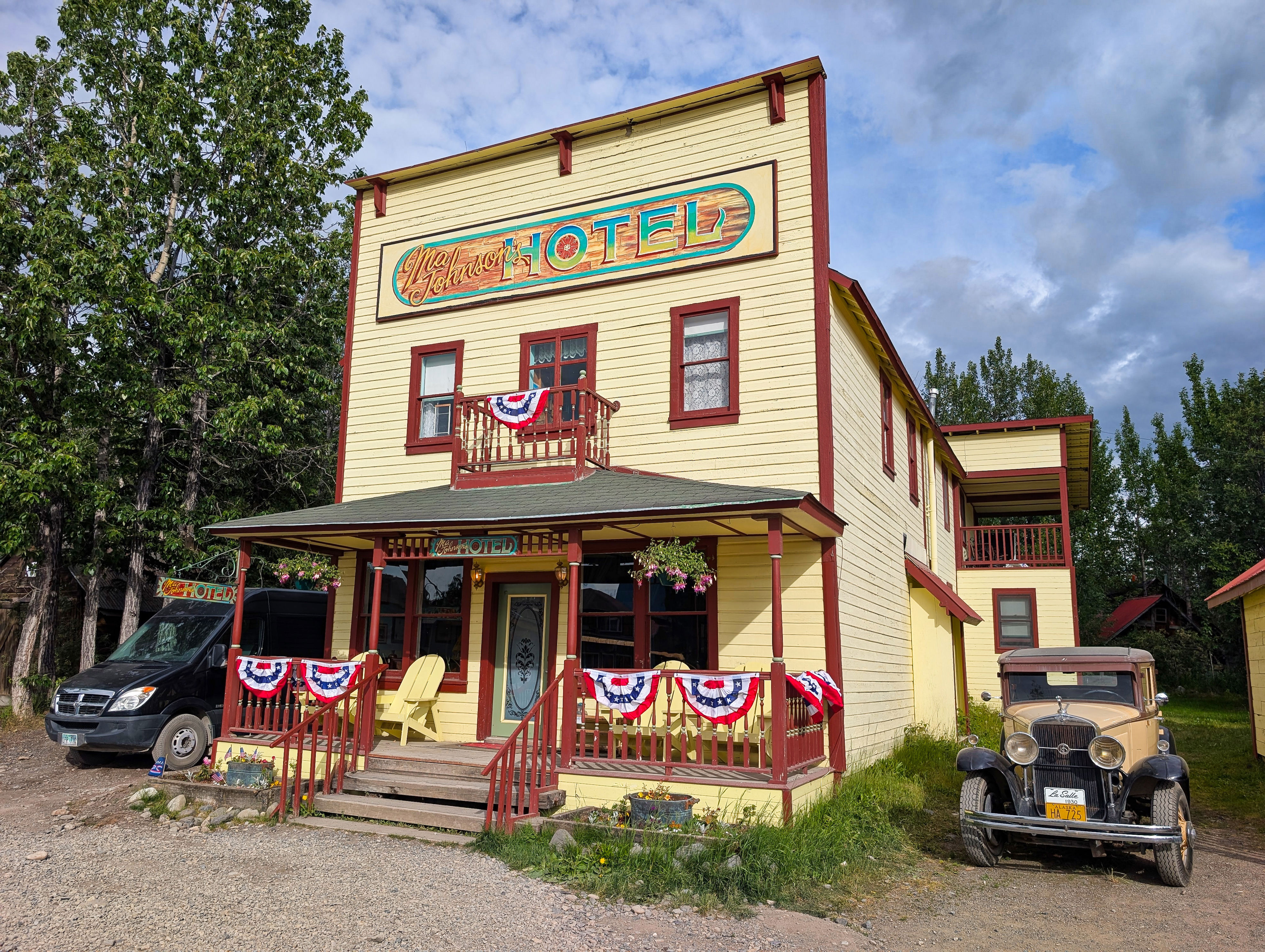 Ma Johnson's Hotel in McCarthy, Alaska