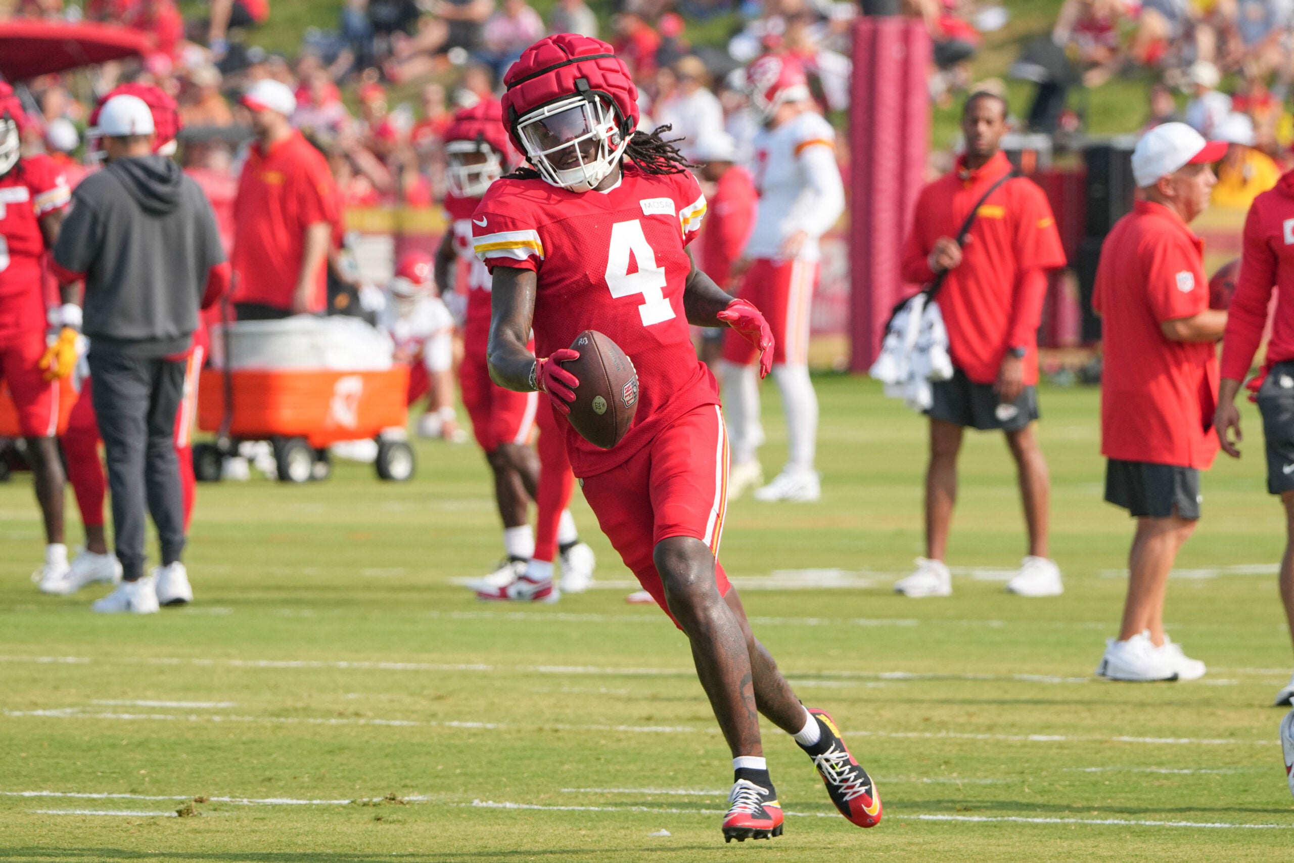 Kansas City Chiefs' offensive players with the most to gain (or lose) during 2026 NFL training camp in St. Joe
