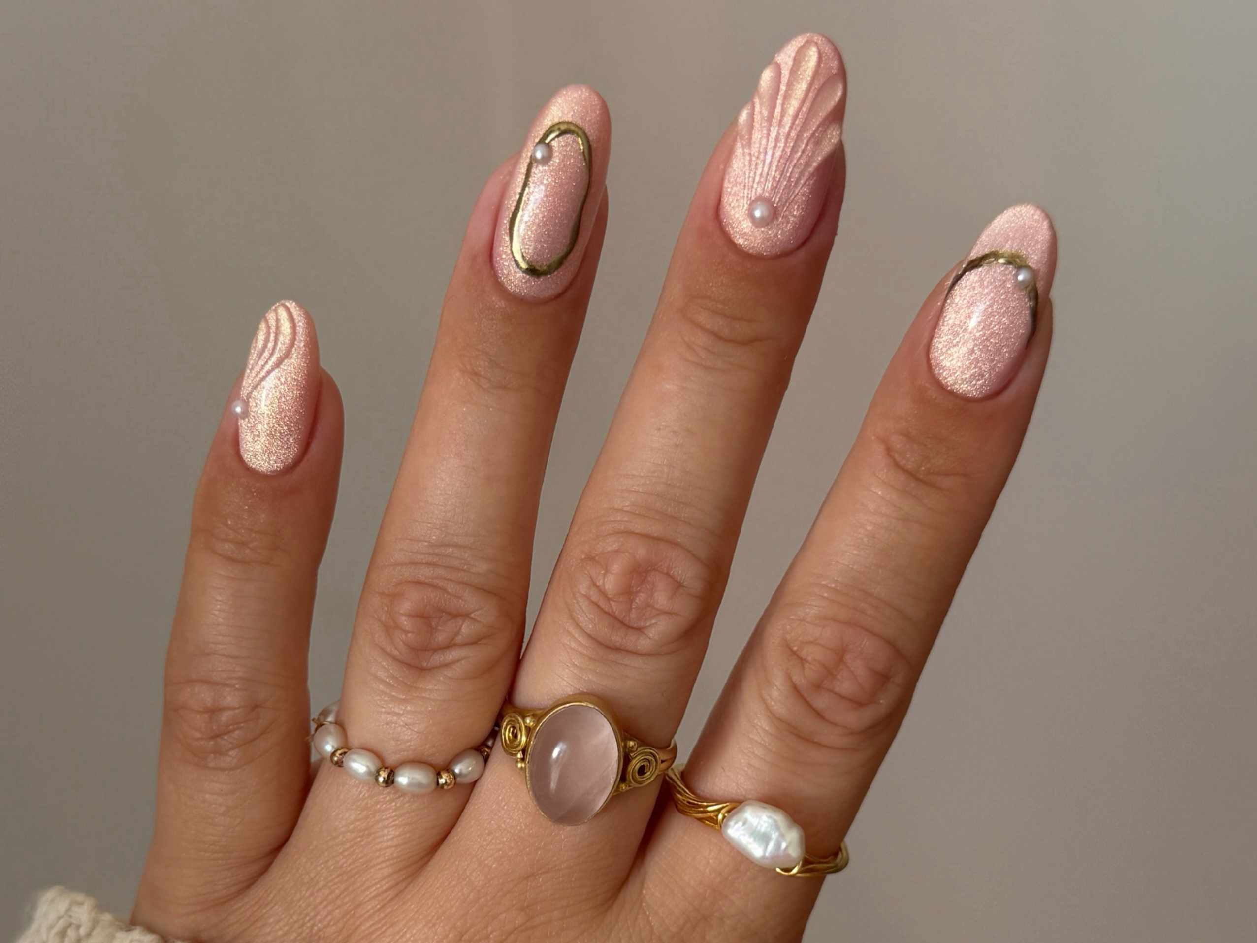 15 August chrome nail designs with aura art, animal prints, and more