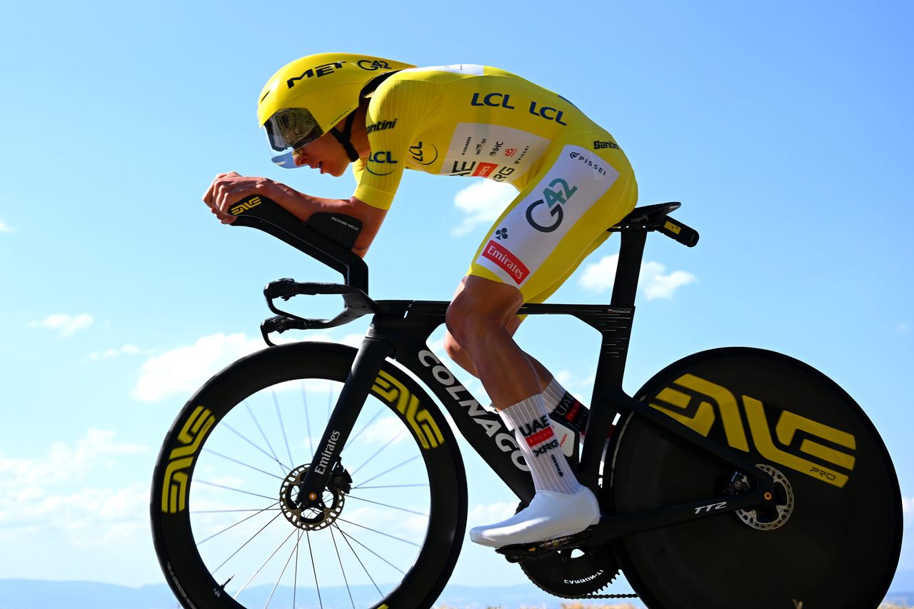 Tadej Pogačar settles for second again behind Remco Evenepoel at Tour de France