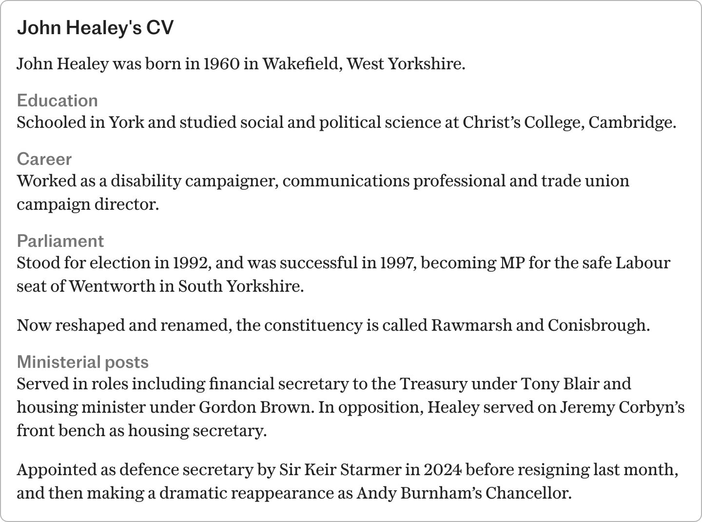 Healey backed 50p income tax and higher benefit spending