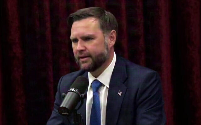US Vice President JD Vance appears on Joe Rogan’s podcast on July 15, 2026. (Screen capture via X)