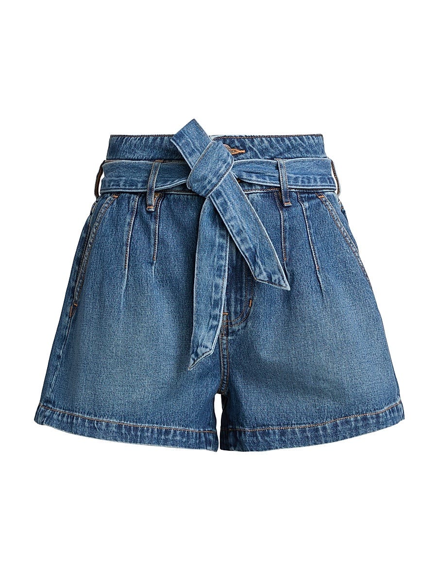 Veronica Beard Jaylen Denim Shorts