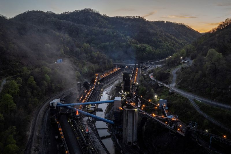 FILE PHOTO: The SunCoke Jewell facility in Oakwood, Virginia