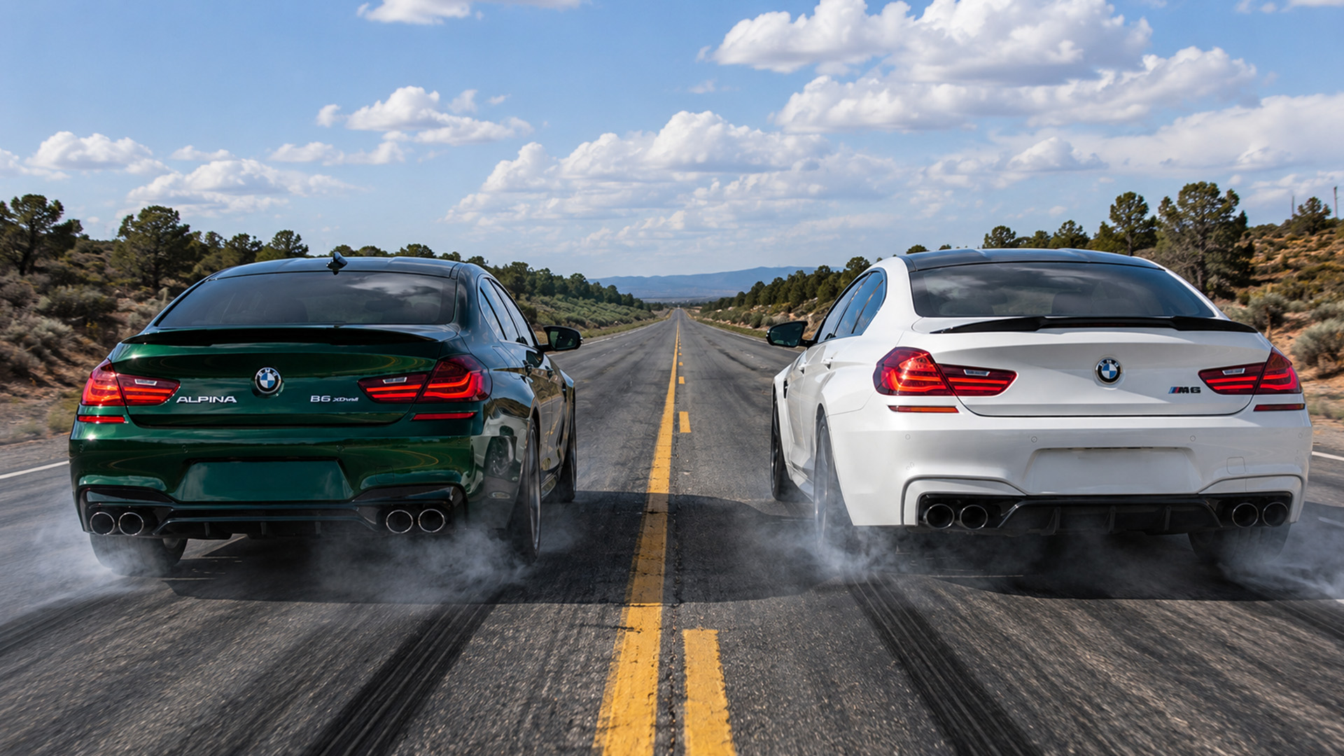 695HP BMW M6 Competition faces Alpina B6 xDrive drag race