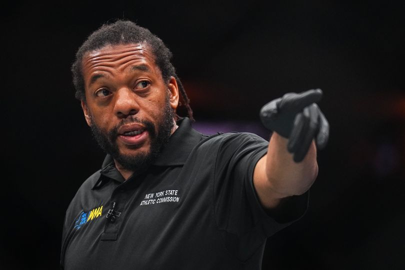 Referee Herb Dean was removed from the Conor McGregor and Max Holloway fight