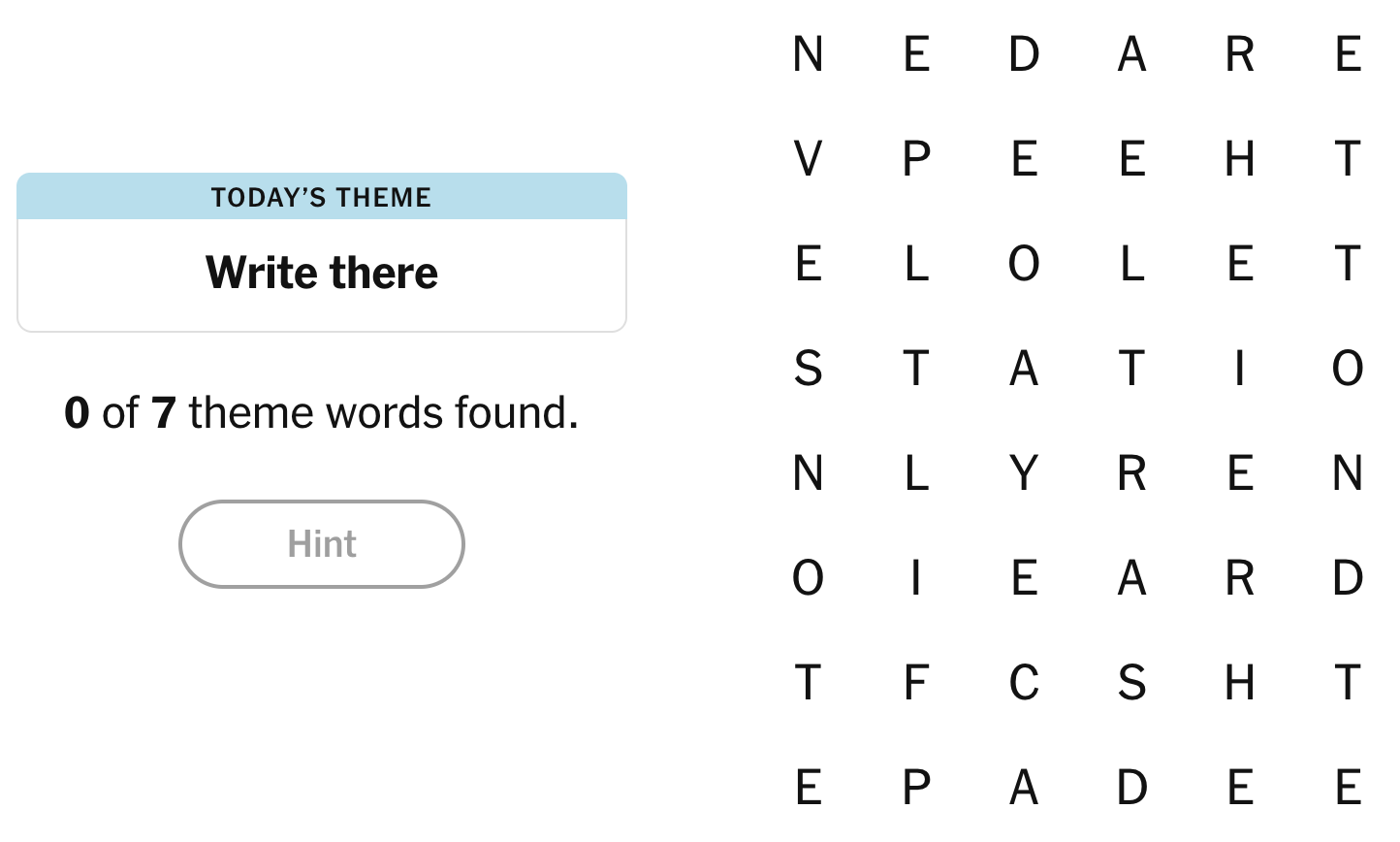 Today's NYT Strands Hints (and Answer) for Tuesday, July 21, 2026