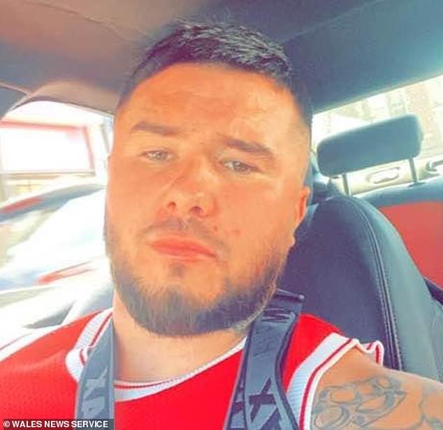 Shane Loughlin, 32, was eventually found alive but trapped in the wrecked vehicle two days later