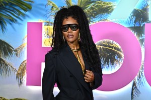 Teyana Taylor wears Saint Laurent at the Netflix's