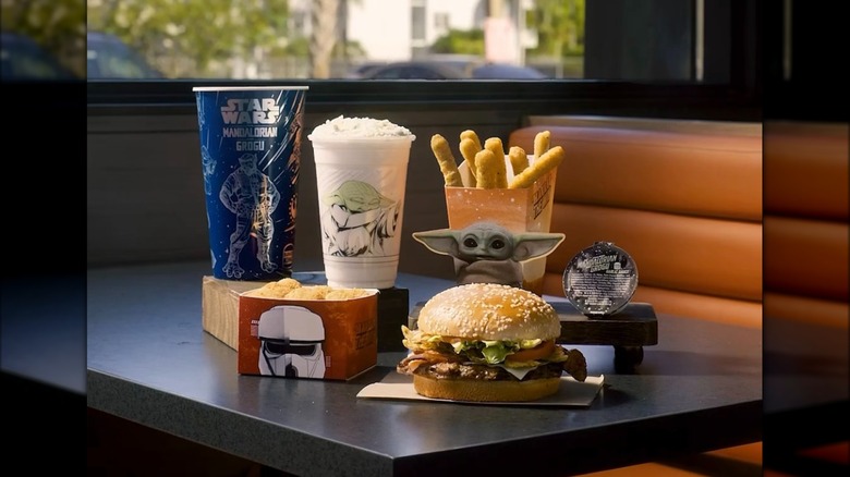 Star Wars: The Mandalorian and Grogu themed food and drink items at Burger King