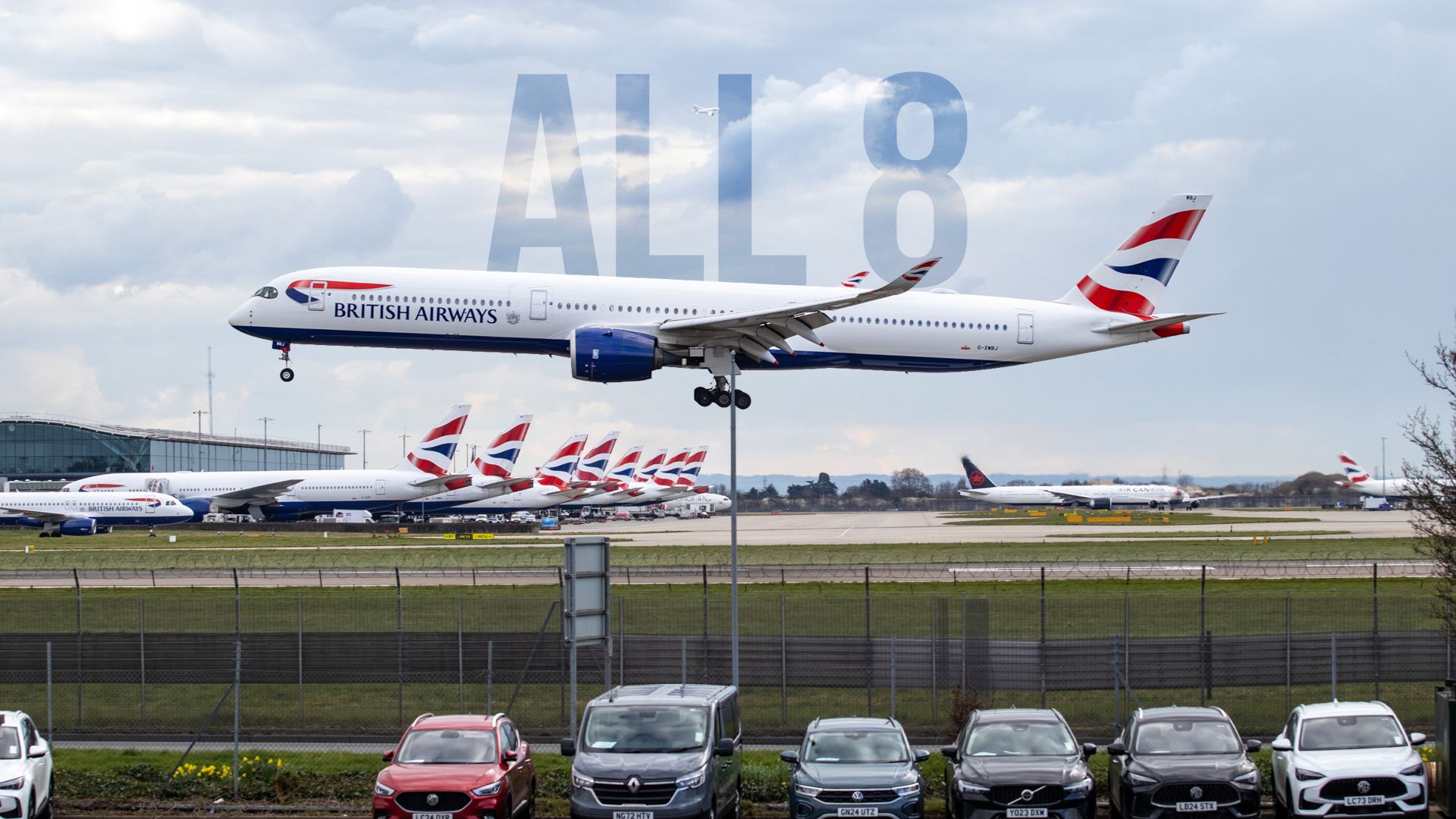 All 8 US routes British Airways' Airbus A350-1000s fly ranked by frequency in 2026
