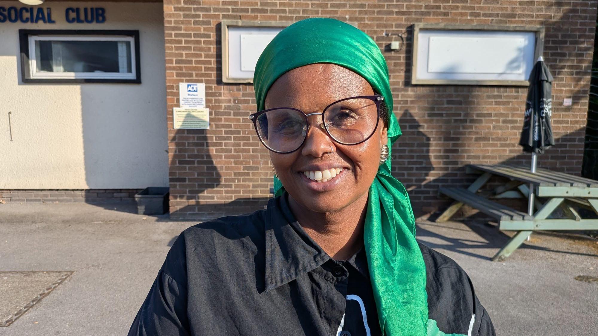 Former Barton House Fadumo Farah said residents were left at risk