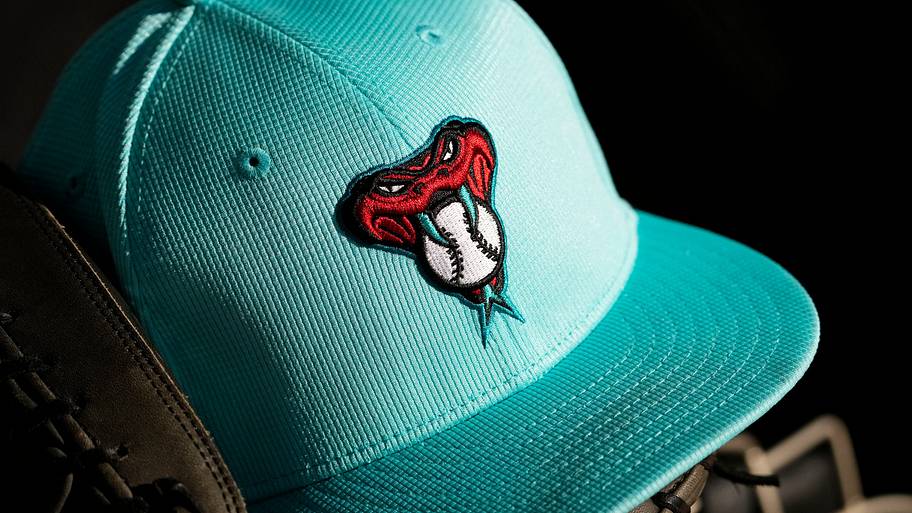 Arizona Diamondbacks spring training cap at Salt River Fields at Talking Stick near Scottsdale on Feb. 20, 2024