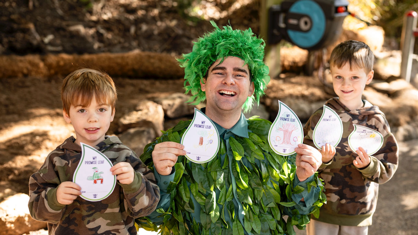 Royal Caribbean and the Wiggles are planting trees in Australia