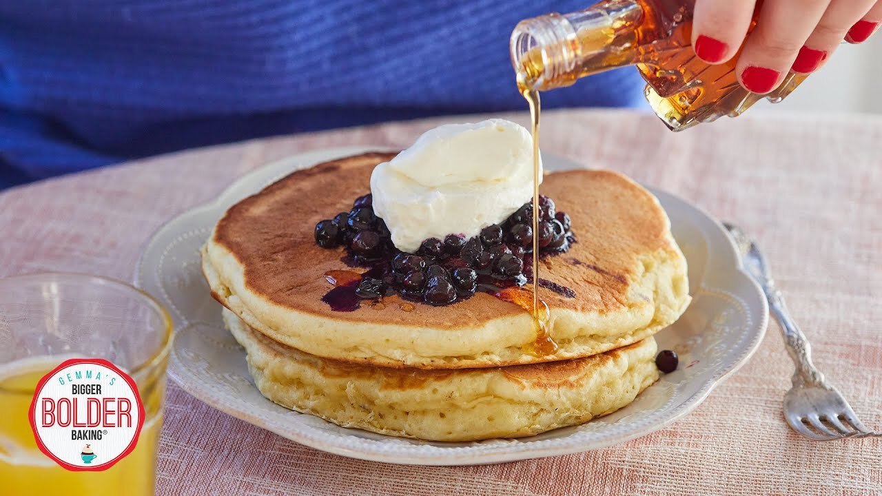 How to make the perfect single-serving stack of fluffy pancakes