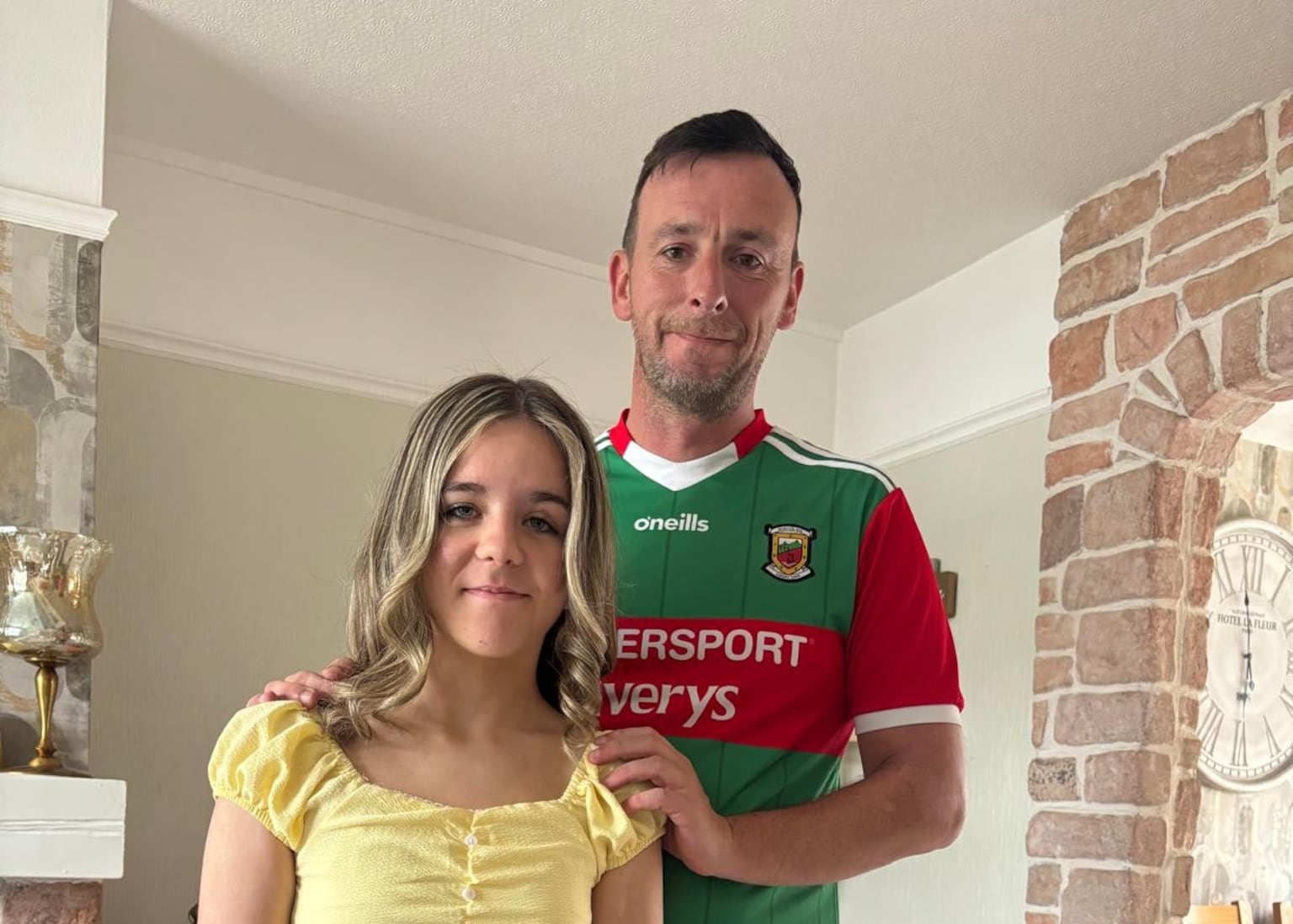 Caitlin with Pat Breslin