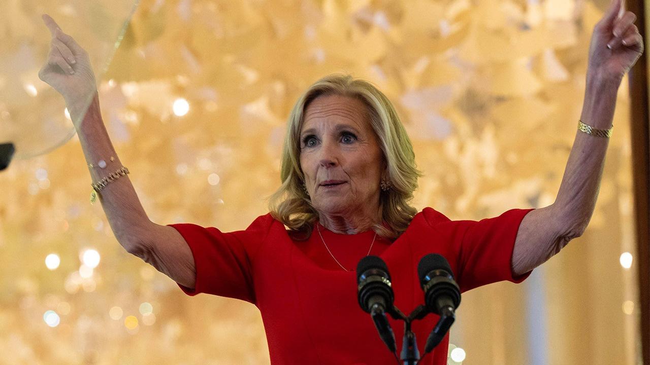 Jill Biden Claps Back at J.D. Vance's Remarks About the Former President's Ice Cream Eating Technique