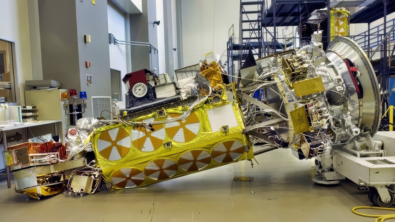 A $233 million weather satellite was standing in a clean room when it fell over. The cause was 24 bolts another crew had quietly borrowed