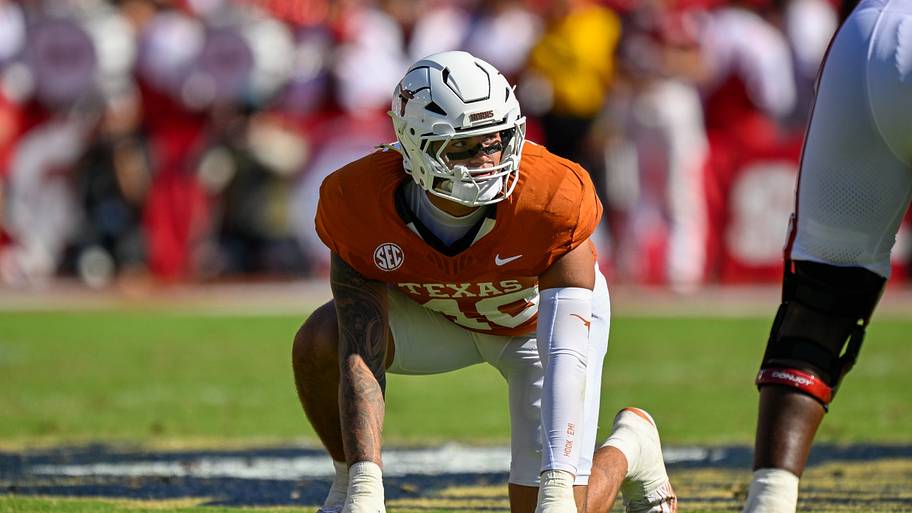 Texas Longhorns defensive end Lance Jackson.