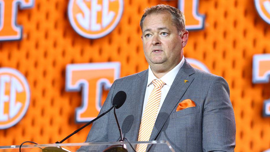 Tennessee football coach Josh Heupel discusses his thoughts on not playing Georgia and Florida
