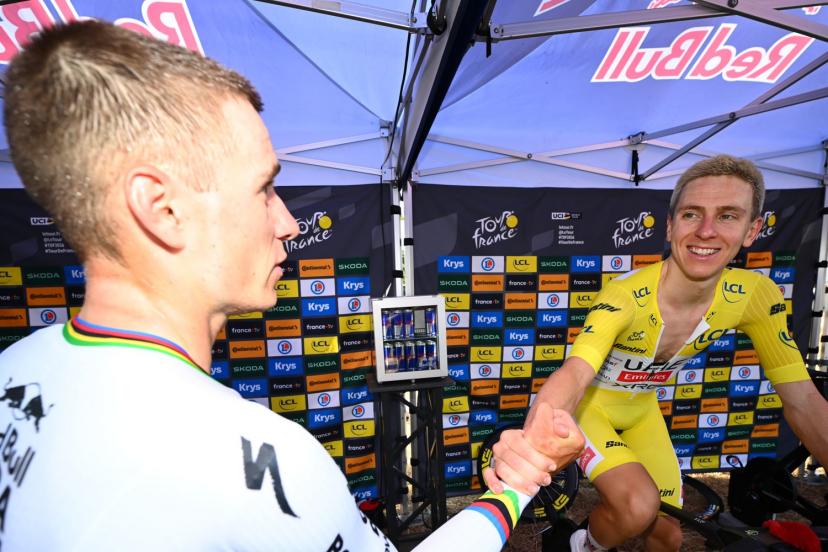 Pogacar: 'Evenepoel is a time-trial legend'