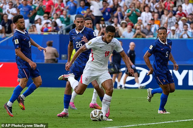 Jude Bellingham scores his seventh of the tournament in the crazy 6-4 win over France