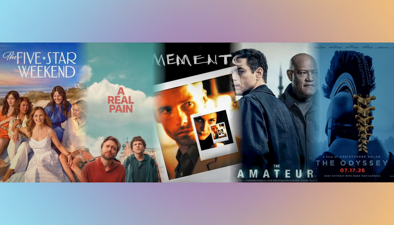 Tuesday Reviews Day: Odyssey, 5 Star Wknd, Memento, Amateur & A Real Pain