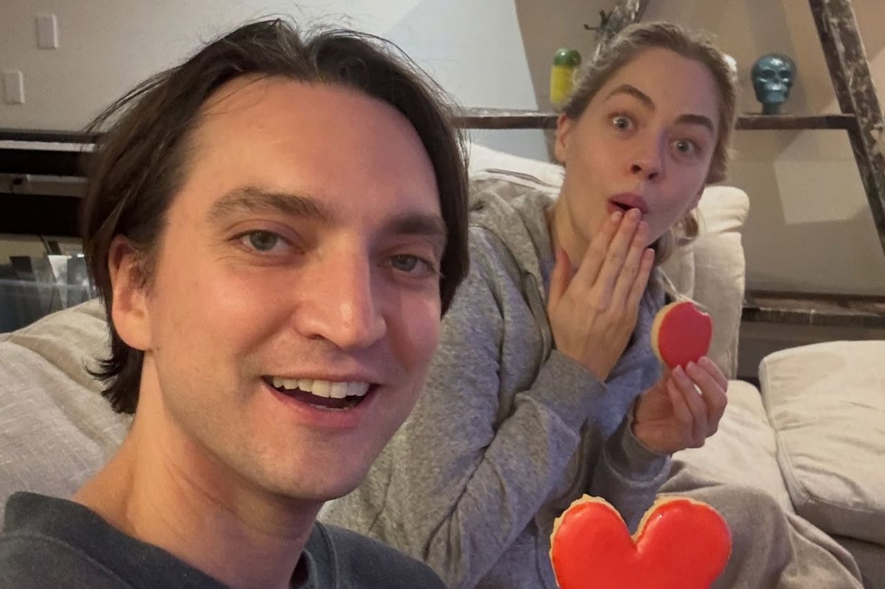Richard Harmon and Sarah Dugdale
