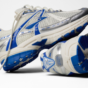 Brooks Running Adrenaline GTS 10 Coconut Milk/Blue Lolite/Silver (detail).