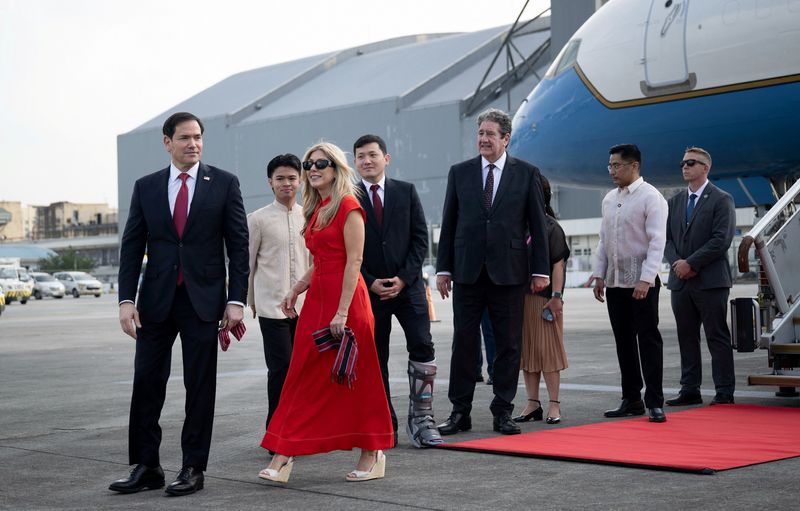 US Secretary of State Marco Rubio attends the Association of Southeast Asian Nations (ASEAN) Foreign Ministers' Meeting, in Manila
