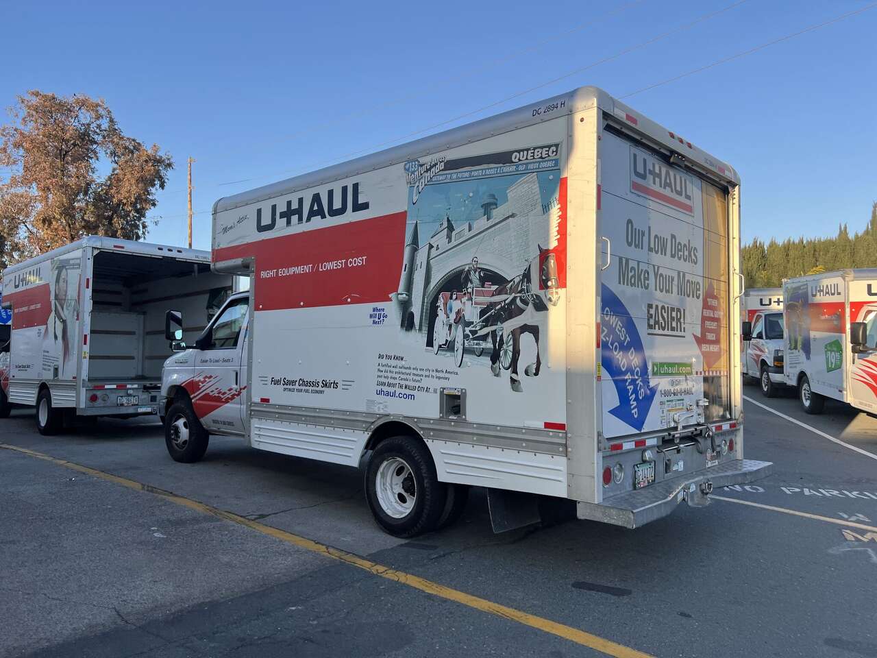 U-Haul trucks arrive at Midwest Clearance Centers