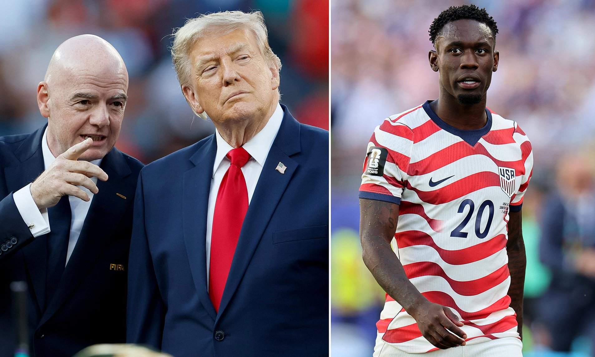 How Americans REALLY feel about Trump wading in on Balogun's red card