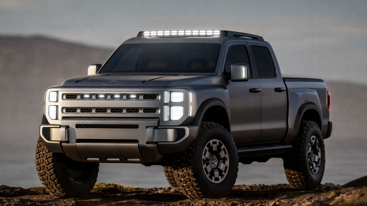 Hyundai is finally getting serious about real pickup trucks