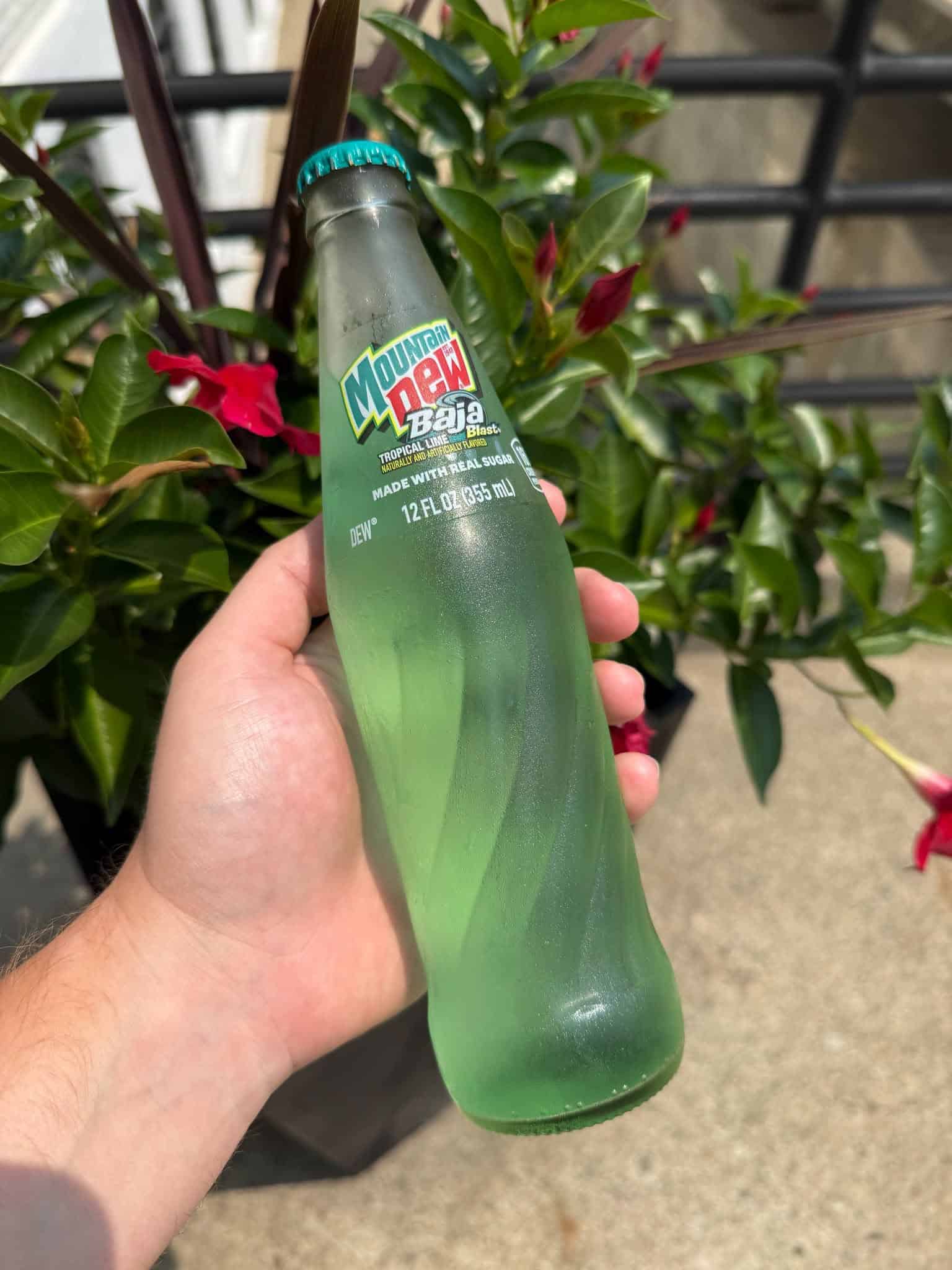 Mountain Dew is releasing Baja Blast in glass bottles