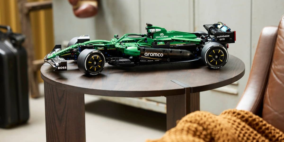 This new F1 technic kit is the Lego challenge Aston Martin fans have been waiting for