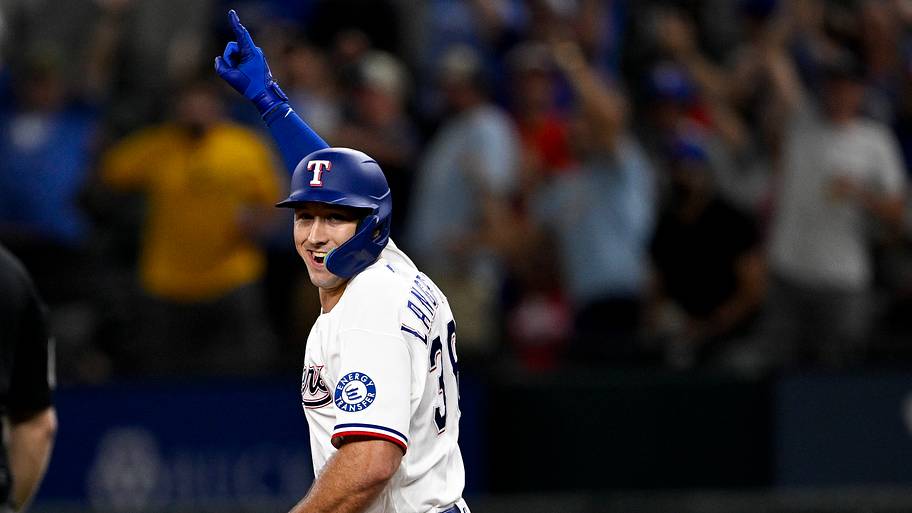 Texas Rangers designated hitter Wyatt Langford
