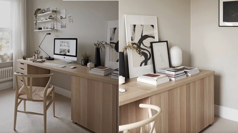 IKEA BESTA desk hack