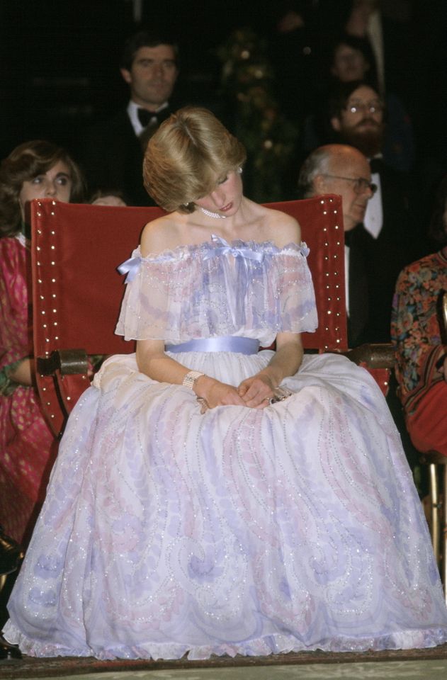 Princess Diana on November 4, 1981 while pregnant with Prince William.